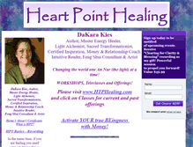Tablet Screenshot of heartpointhealing.com